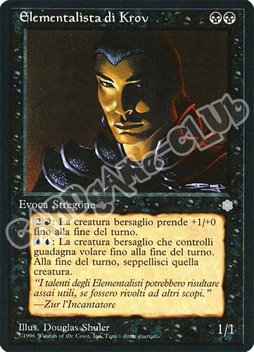 Elementalista di Krov non comune (IT) -NEAR MINT-