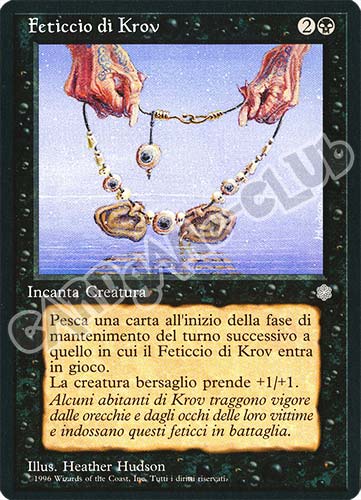 Feticcio di Krov comune (IT) -NEAR MINT-