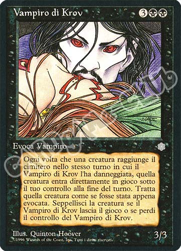 Vampiro di Krov non comune (IT) -NEAR MINT-