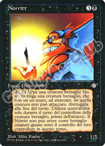Norritt comune (IT) -NEAR MINT-