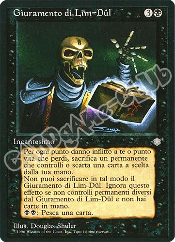 Giuramento di Lim-Dul rara (IT) -NEAR MINT-