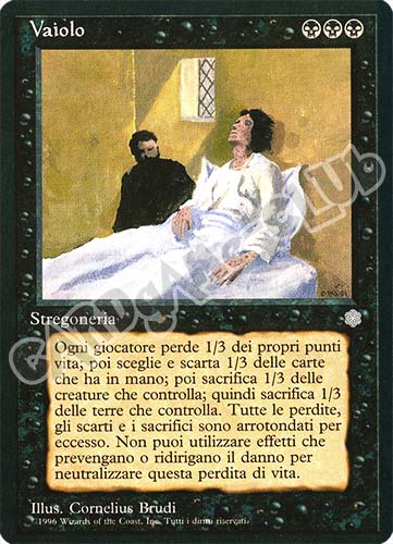 Vaiolo rara (IT) -NEAR MINT-