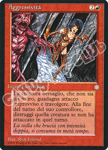 Aggressivita' non comune (IT) -NEAR MINT-