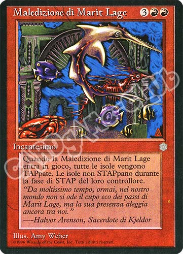 Maledizione di Marit Lage rara (IT) -NEAR MINT-