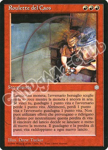 Roulette del Caos rara (IT) -NEAR MINT-