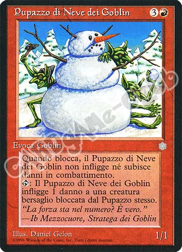 Pupazzo di Neve dei Goblin non comune (IT) -NEAR MINT-