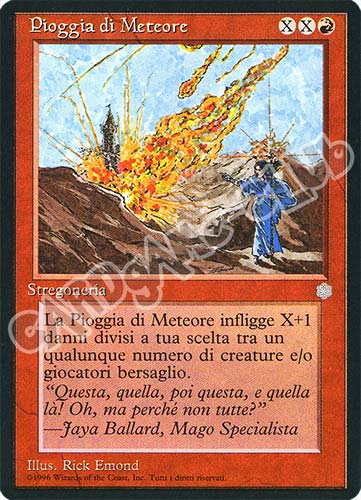 Pioggia di Meteore comune (IT) -NEAR MINT-