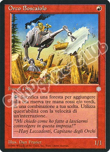 Orco Boscaiolo comune (IT) -NEAR MINT-