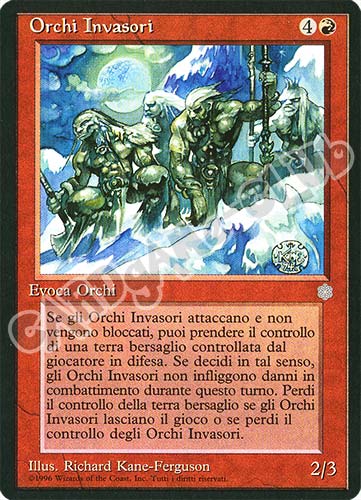 Orchi Invasori rara (IT) -NEAR MINT-