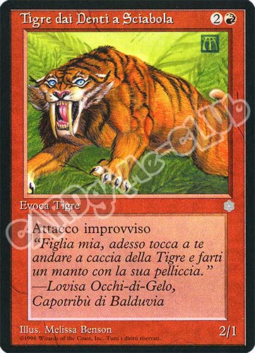 Tigre dai Denti a Sciabola comune (IT) -NEAR MINT-