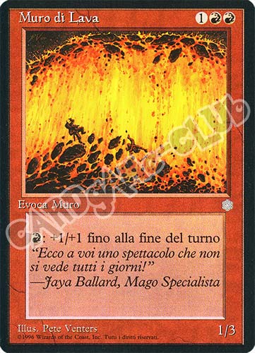 Muro di Lava non comune (IT) -NEAR MINT-