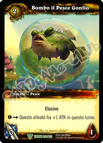 Bombo il Pesce Gonfio non comune (IT) -NEAR MINT-