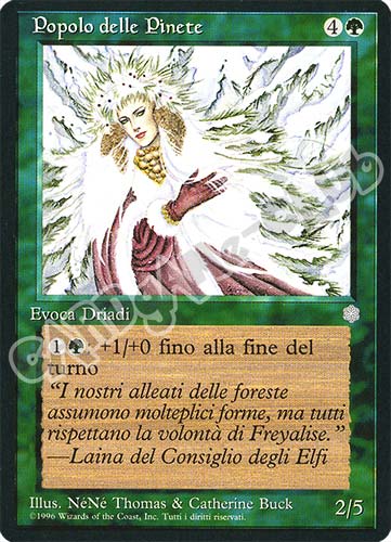 Popolo delle Pinete comune (IT) -NEAR MINT-