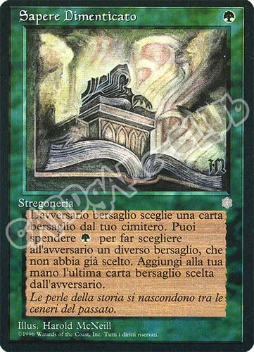 Sapere Dimenticato non comune (IT) -NEAR MINT-