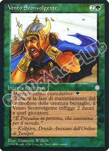 Vento Sconvolgente non comune (IT) -NEAR MINT-
