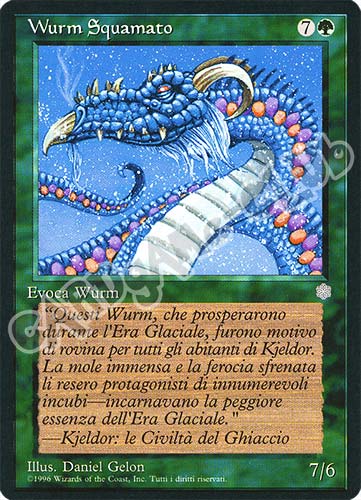 Wurm Squamato comune (IT) -NEAR MINT-