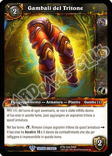 Gambali del tritone rara (IT) -NEAR MINT-