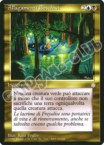 Allagamenti Boschivi rara (IT) -NEAR MINT-