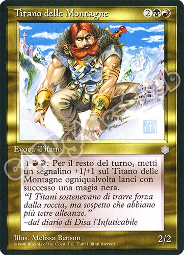 Titano delle Montagne rara (IT) -NEAR MINT-