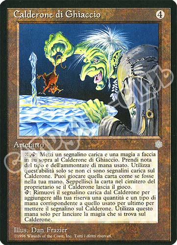 Calderone di Ghiaccio rara (IT) -NEAR MINT-