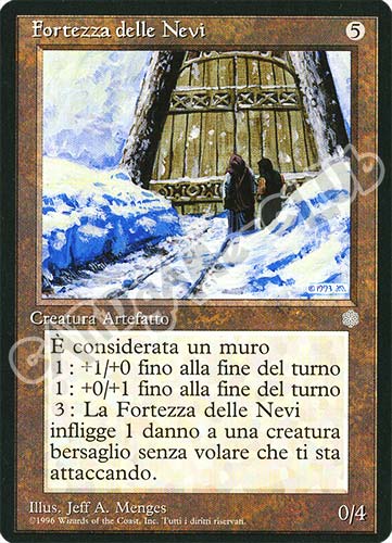 Fortezza delle Nevi rara (IT) -NEAR MINT-