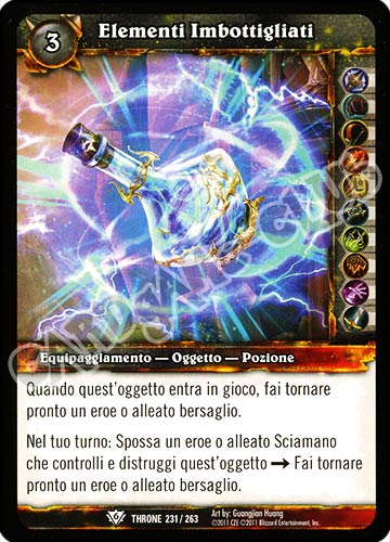 Elementi Imbottigliati comune (IT) -NEAR MINT-