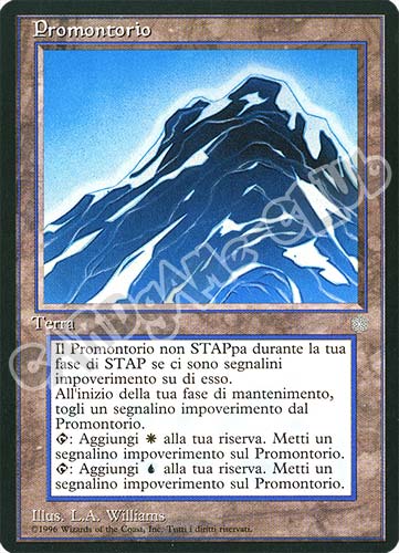 Promontorio rara (IT) -NEAR MINT-