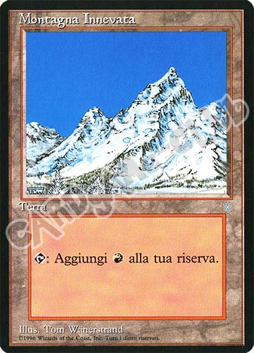 Montagna Innevata comune (IT) -NEAR MINT-