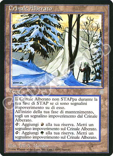 Crinale Alberato rara (IT) -NEAR MINT-