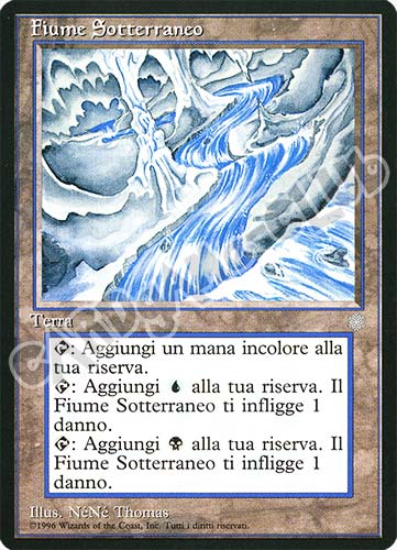 Fiume Sotterraneo rara (IT) -NEAR MINT-