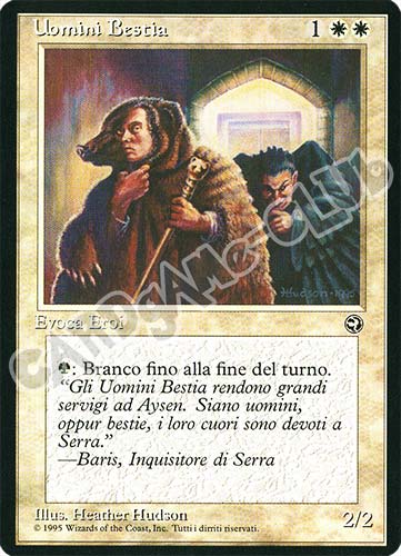 Uomini Bestia rara (IT) -NEAR MINT-