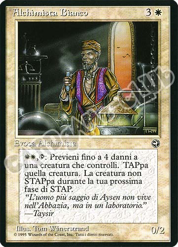 Alchimista Bianco comune (IT) -NEAR MINT-