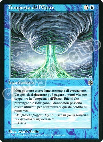 Tempesta dell'Etere non comune (IT) -NEAR MINT-