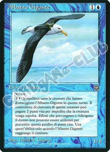 Albatro Gigante comune (IT) -NEAR MINT-