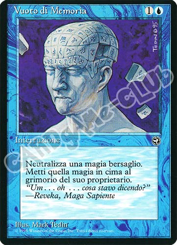 Vuoto di Memoria comune (IT) -NEAR MINT-