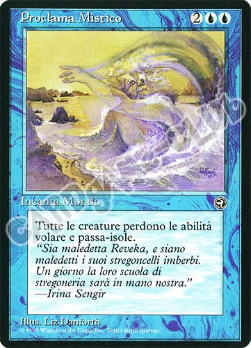 Proclama Mistico rara (IT) -NEAR MINT-