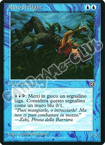 Muro di Alghe rara (IT) -NEAR MINT-
