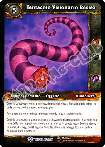 Tentacolo Visionario Reciso rara (IT) -NEAR MINT-