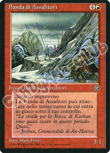 Banda di Assalitori comune (IT) -NEAR MINT-