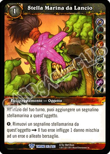 Stella Marina da Lancio rara (IT) -NEAR MINT-