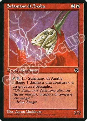 Sciamano di Anaba comune (IT) -NEAR MINT-