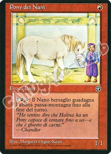 Pony dei Nani rara (IT) -NEAR MINT-