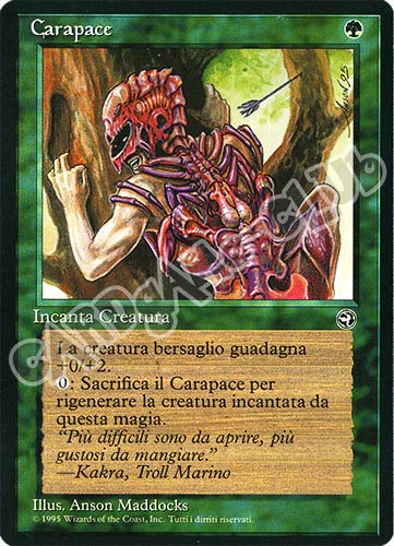 Carapace comune (IT) -NEAR MINT-