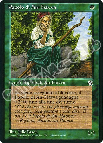 Popolo di An-Havva comune (IT) -NEAR MINT-