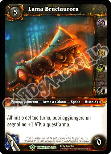 Lama Bruciaurora non comune (IT) -NEAR MINT-