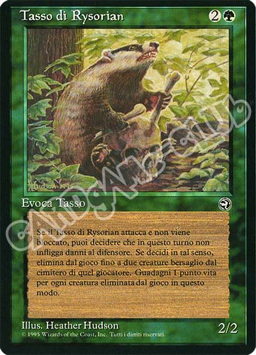 Tasso di Rysorian rara (IT) -NEAR MINT-