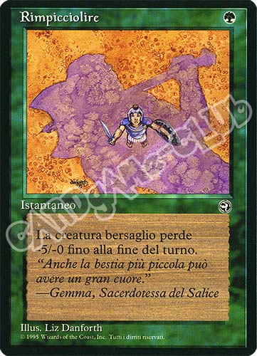 Rimpicciolire comune (IT) -NEAR MINT-