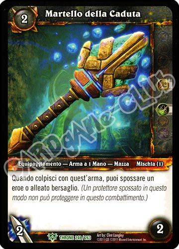 Martello della Caduta non comune (IT) -NEAR MINT-
