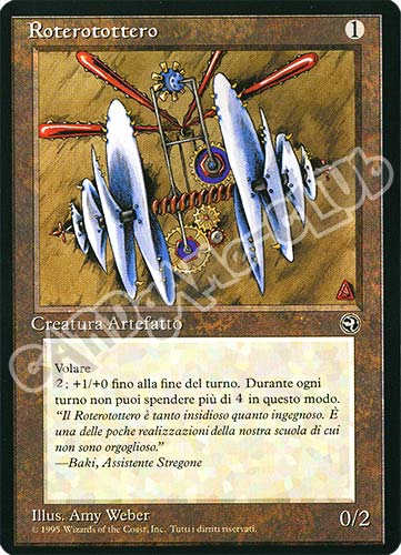 Roterotottero comune (IT) -NEAR MINT-