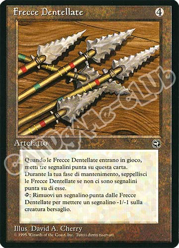 Frecce Dentellate comune (IT) -NEAR MINT-